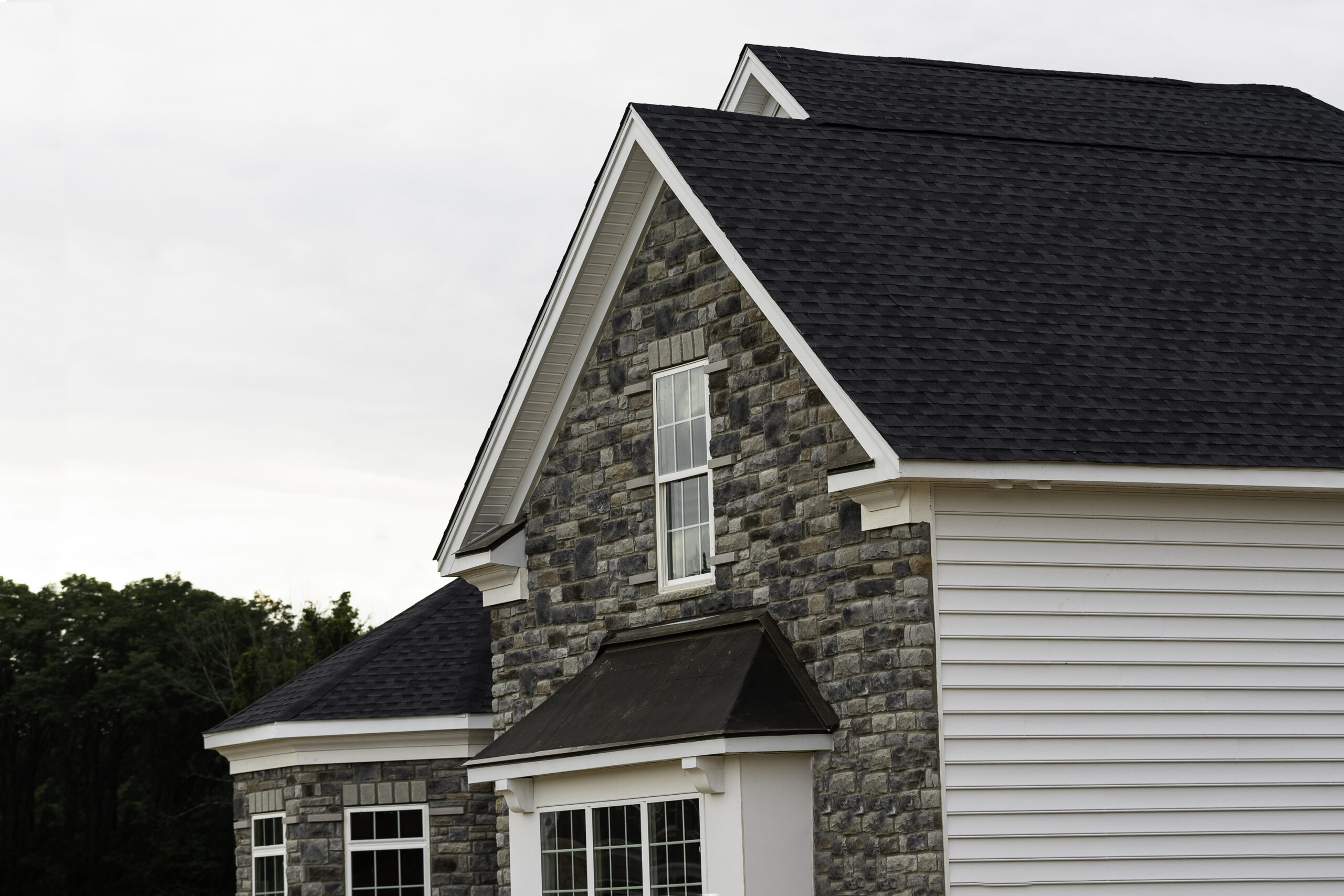 Triple 3 1/3″ Soffit Siding